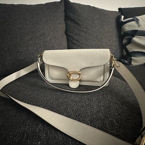 Coach White Tabby Bag